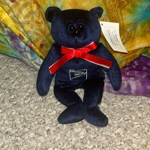 Perfect condition postal office beanie baby